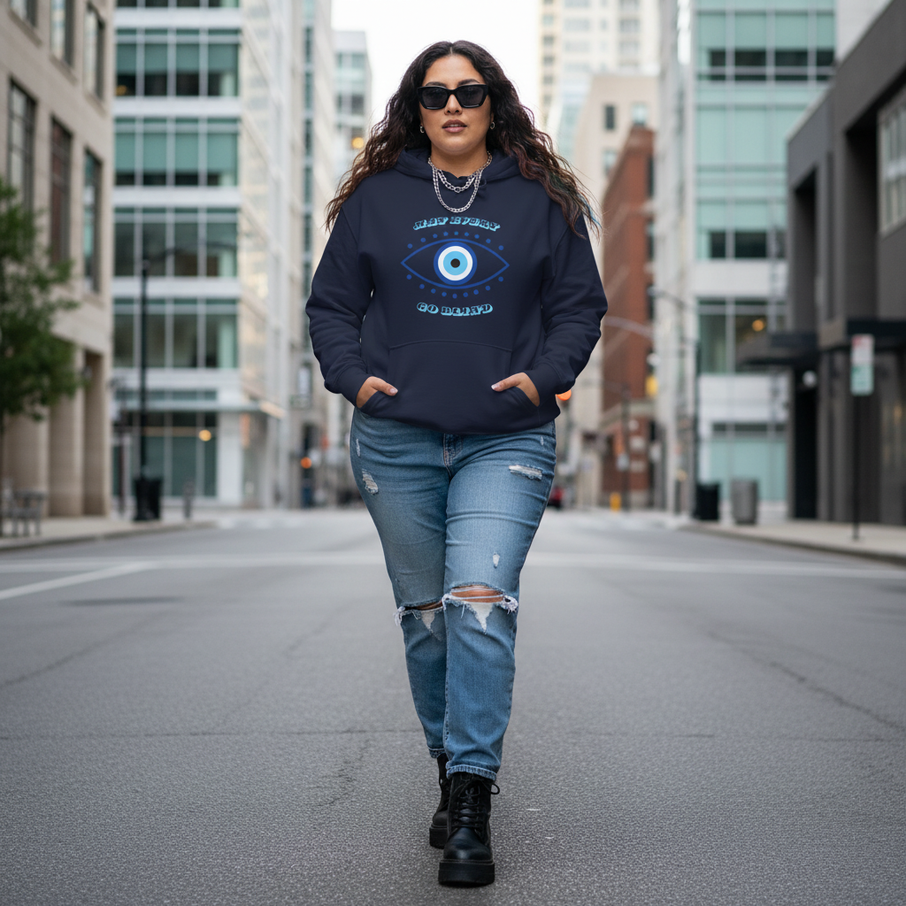 Evil Eye Graphic Hoodie