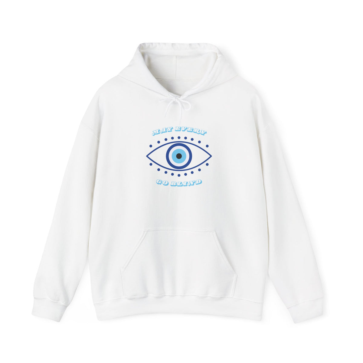 Evil Eye Hoodie | Protective Blue Eye Graphic Hooded Sweatshirt