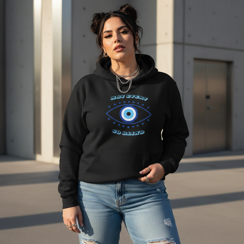 Evil Eye Graphic Hoodie