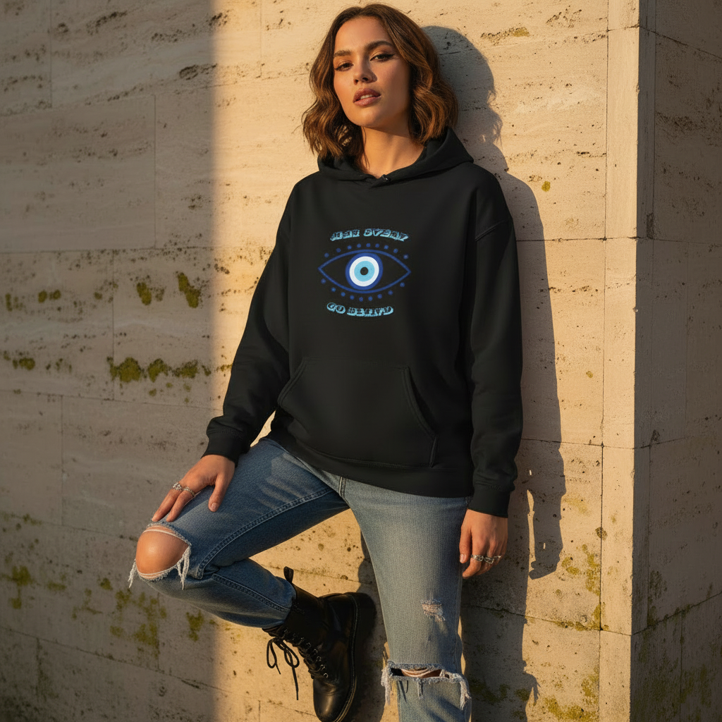 Evil Eye Graphic Hoodie