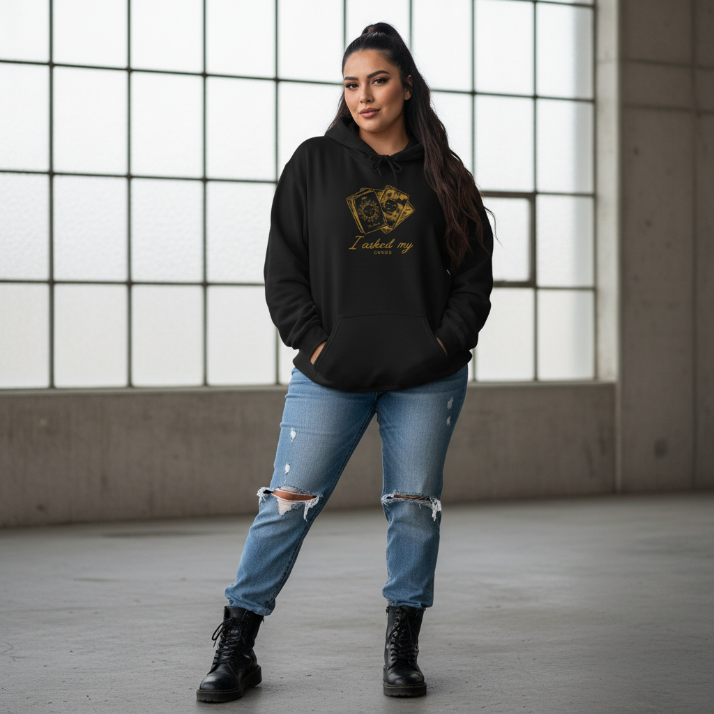 I Asked My Cards | Tarot Graphic Hoodie