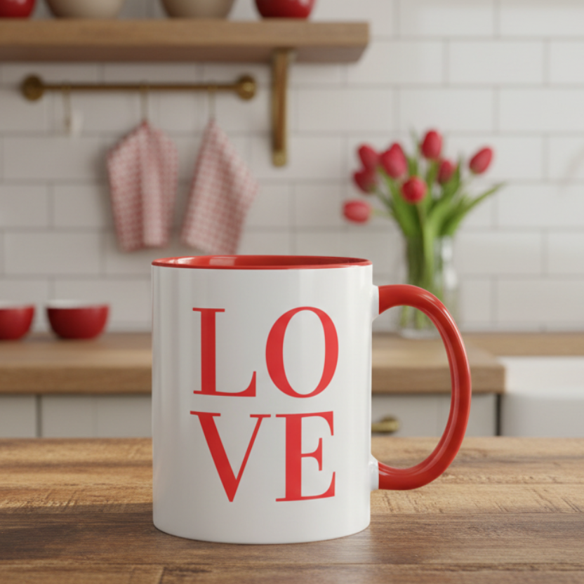 Love Accent Coffee Mug