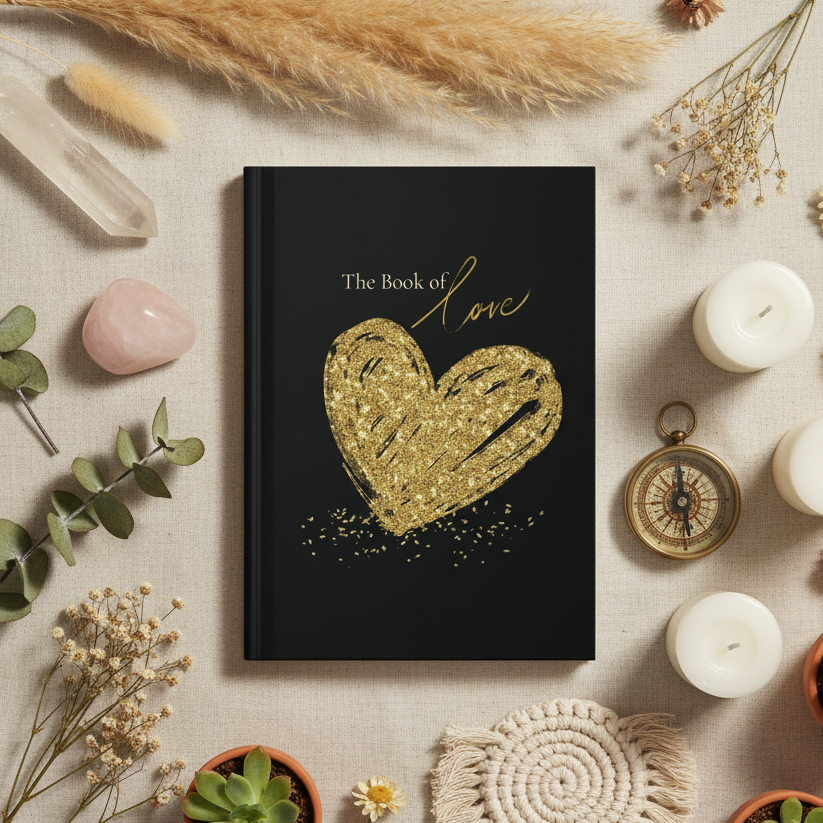 The Book of Love | Love Affirmation Manifestation Journal