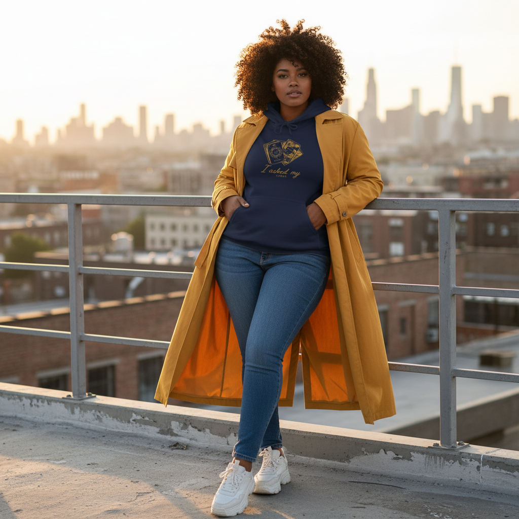 I Asked My Cards | Tarot Graphic Hoodie