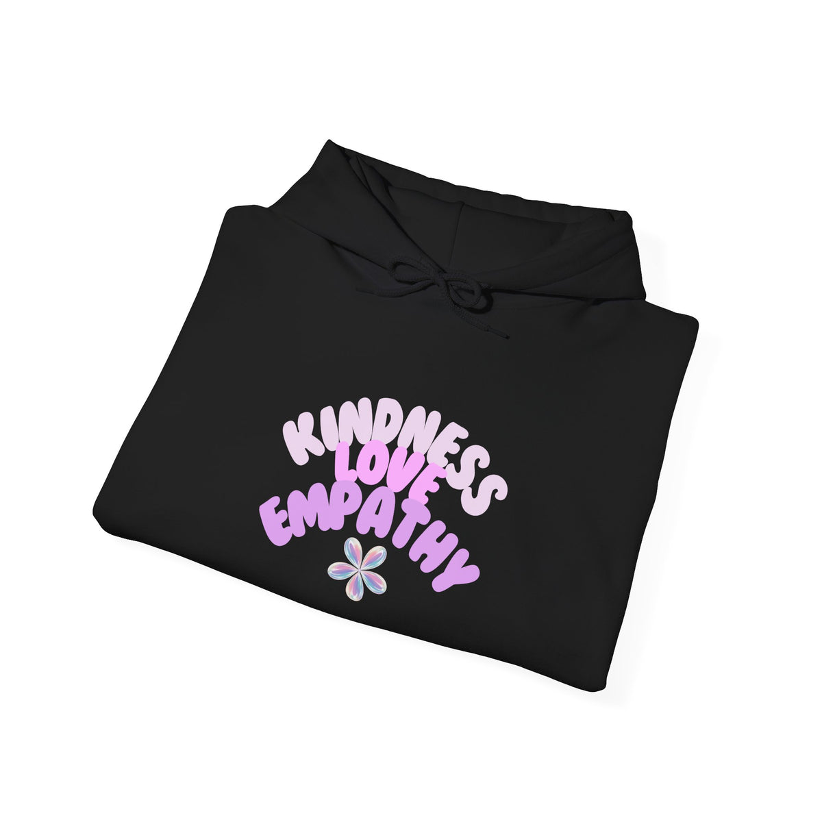 Empathy &amp; Kindness Hoodie | Pastel Love Graphic Pullover