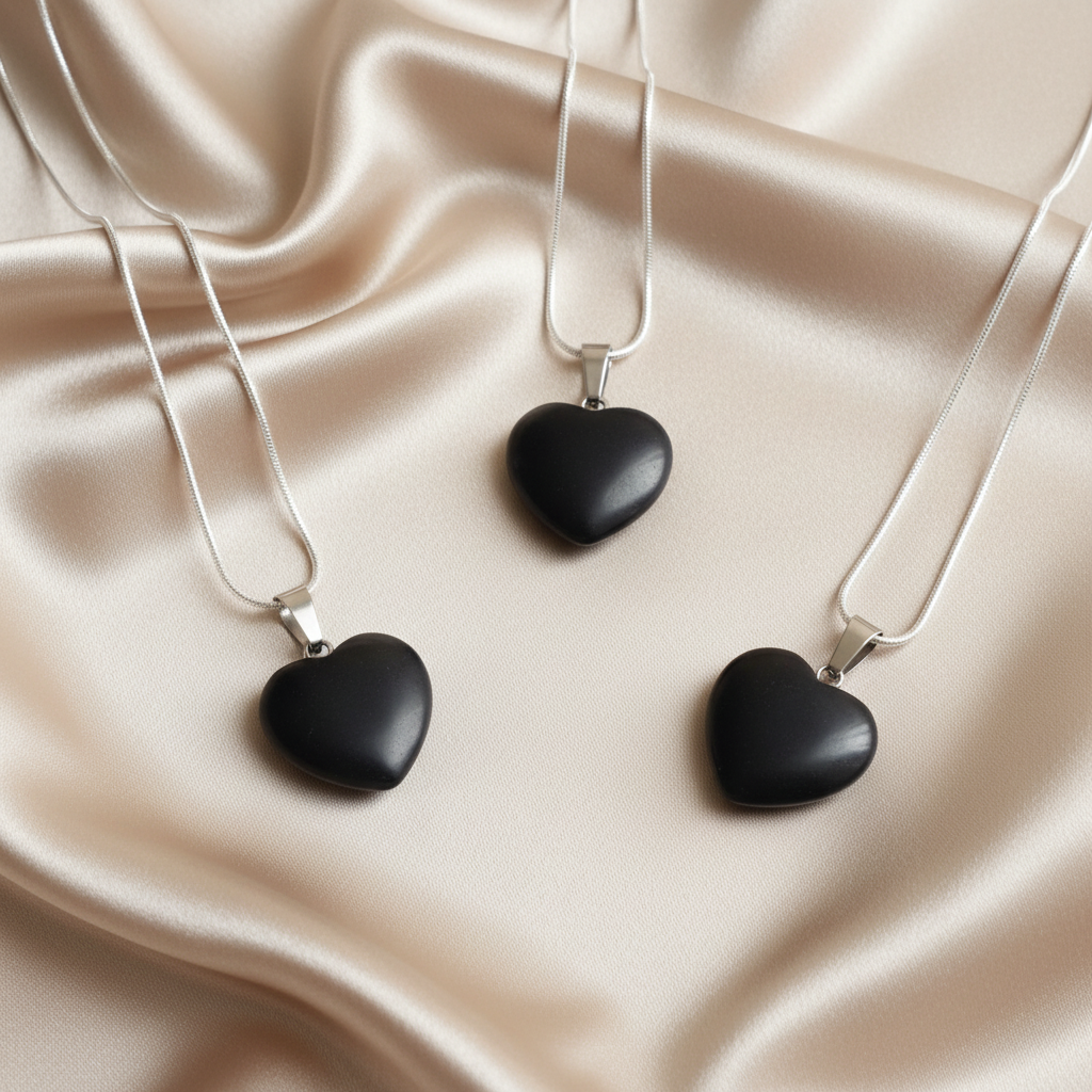 ONYX |  925-Silver Snake Chain Gemstone Necklace