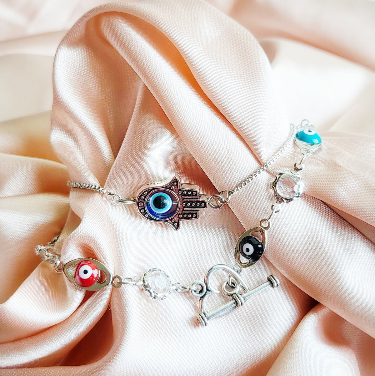Evil Eye | Sterling Silver Evil Eye Bracelet