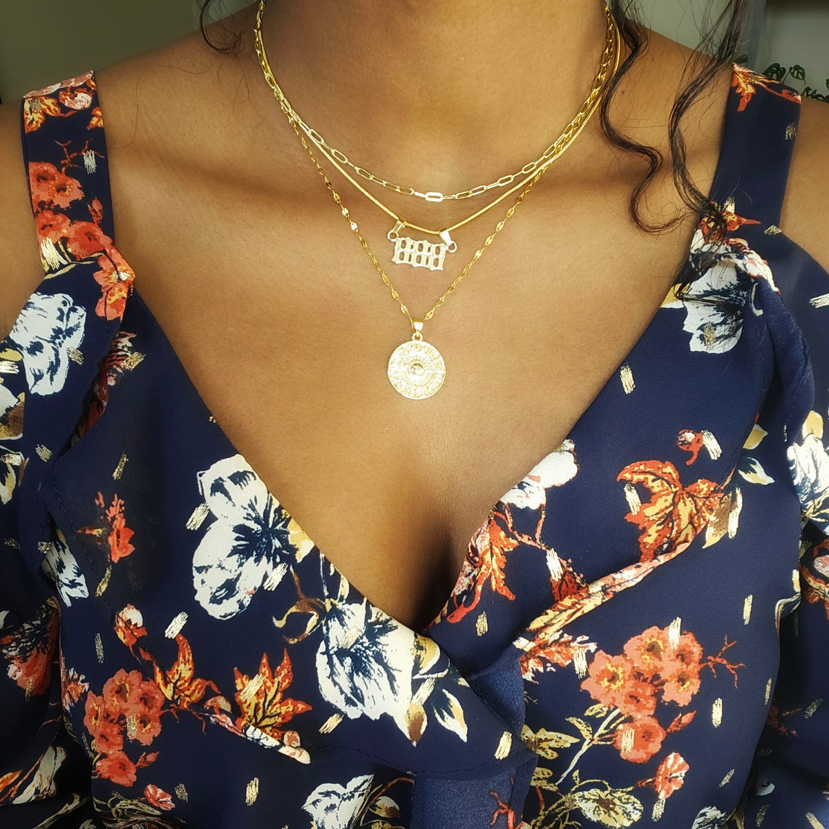 SACRED | 14K Gold Filled Delicate Paper Clip Chain Adjustable Choker Necklace