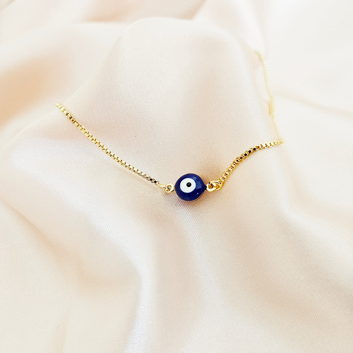 NAZAR | 14k Gold Evil Eye Protection Bracelet