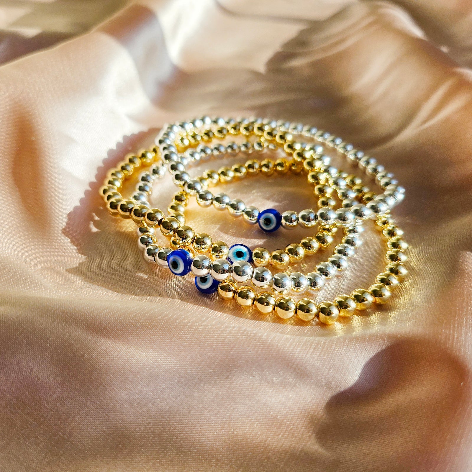 Singular | Beaded Evil Eye Bracelet
