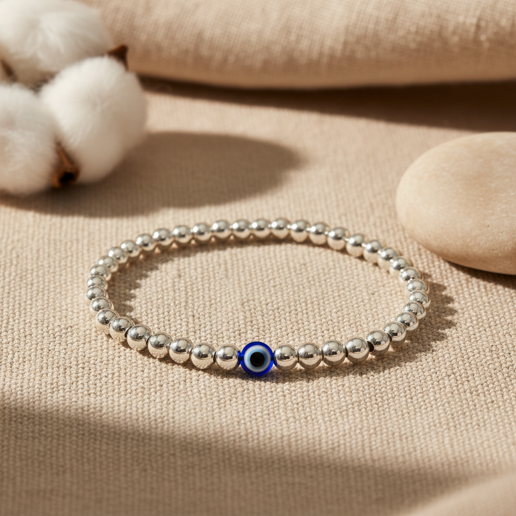 Singular | Beaded Evil Eye Bracelet