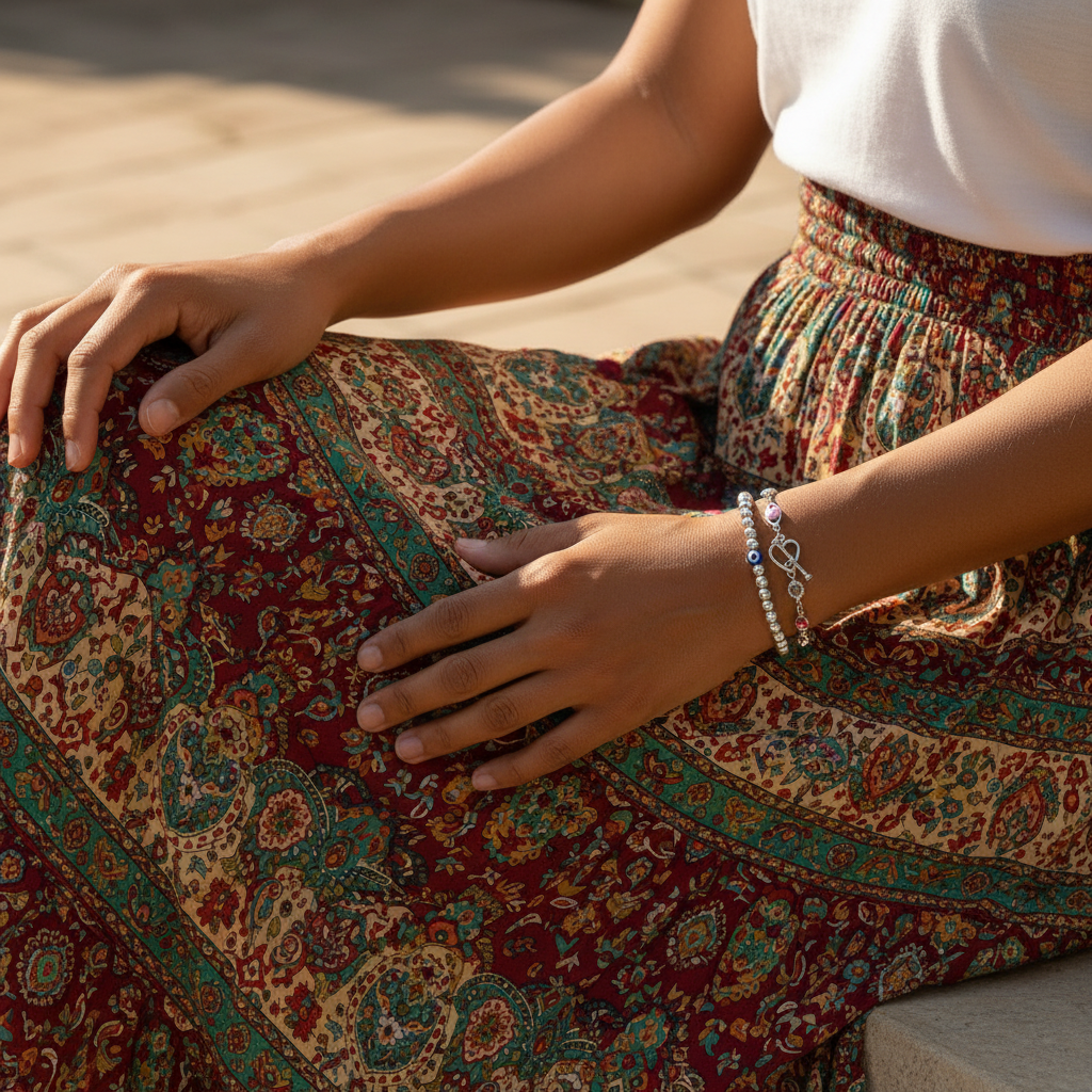Evil Eye | Sterling Silver Evil Eye Bracelet