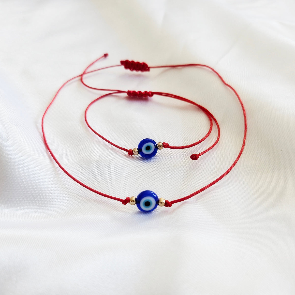 Red String Evil Eye Bracelet | Anklet