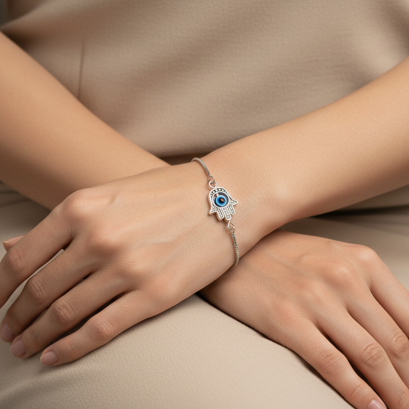 NAZAR | 925 Sterling Silver Evil Eye Bracelets