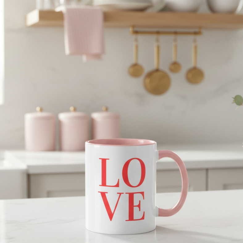 Love Accent Coffee Mug