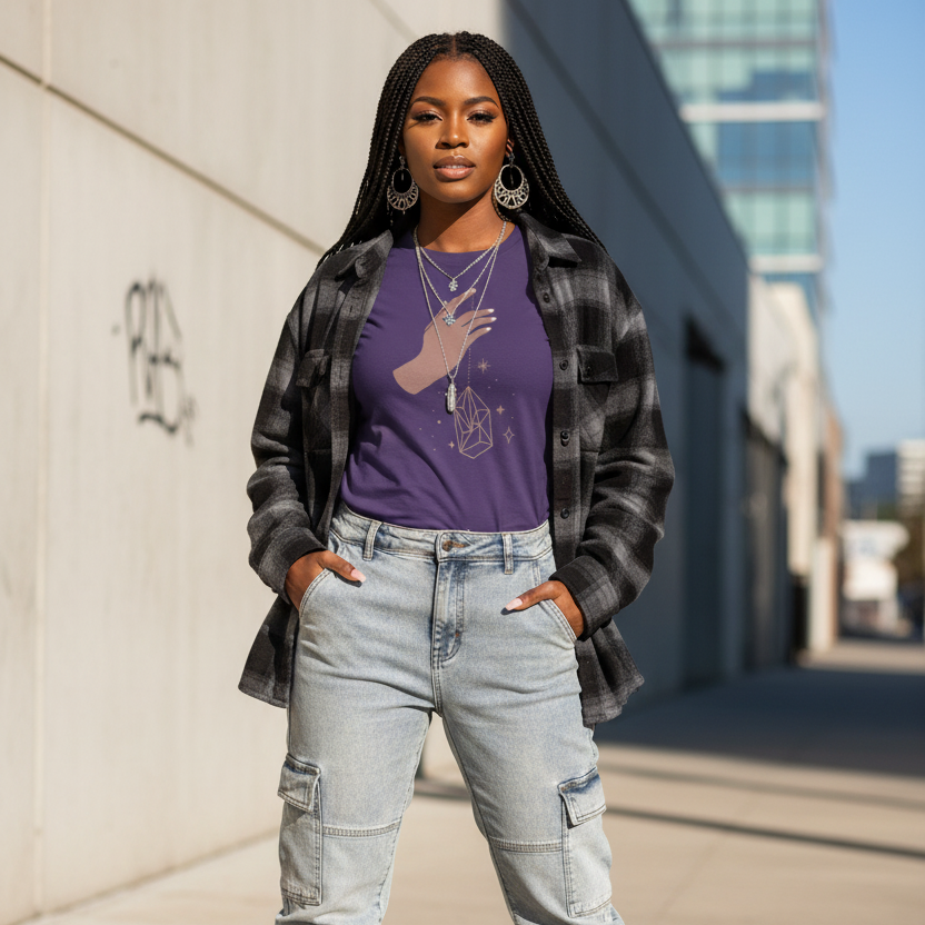 MAGICK | Black Girl Magic Fitted T-Shirt