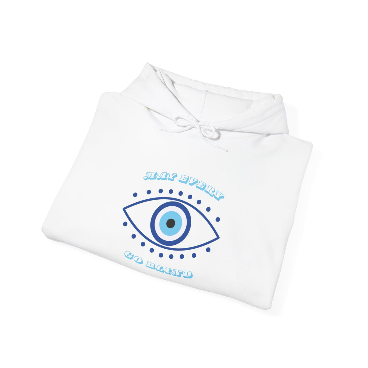 Evil Eye Hoodie | Protective Blue Eye Graphic Hooded Sweatshirt