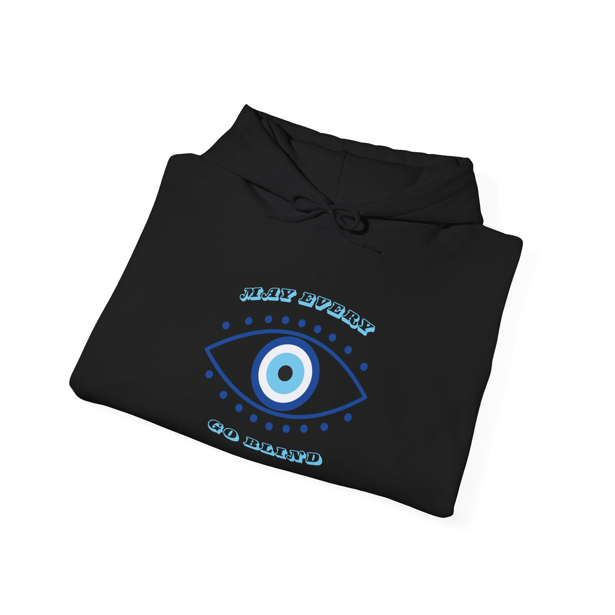 Evil Eye Hoodie | Protective Blue Eye Graphic Hooded Sweatshirt