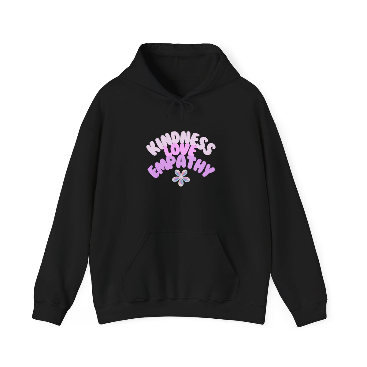 Empathy &amp; Kindness Hoodie | Pastel Love Graphic Pullover