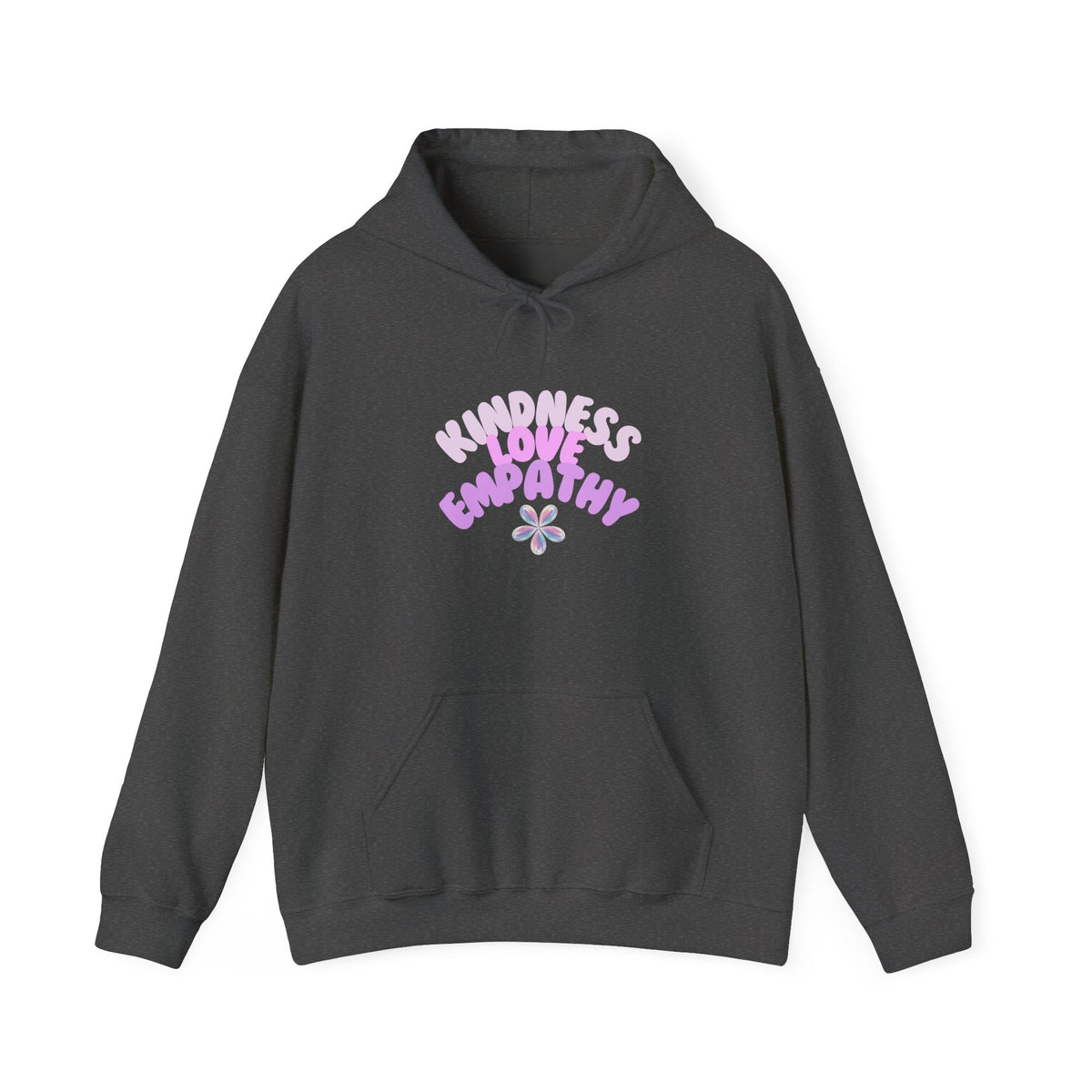 Empathy &amp; Kindness Hoodie | Pastel Love Graphic Pullover