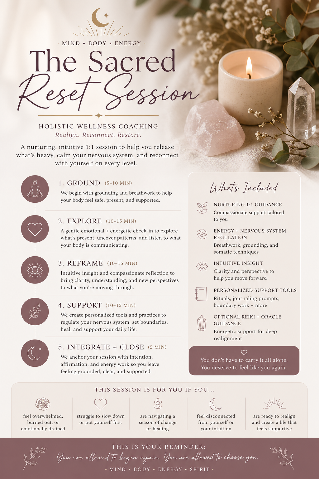 The Sacred Reset Session