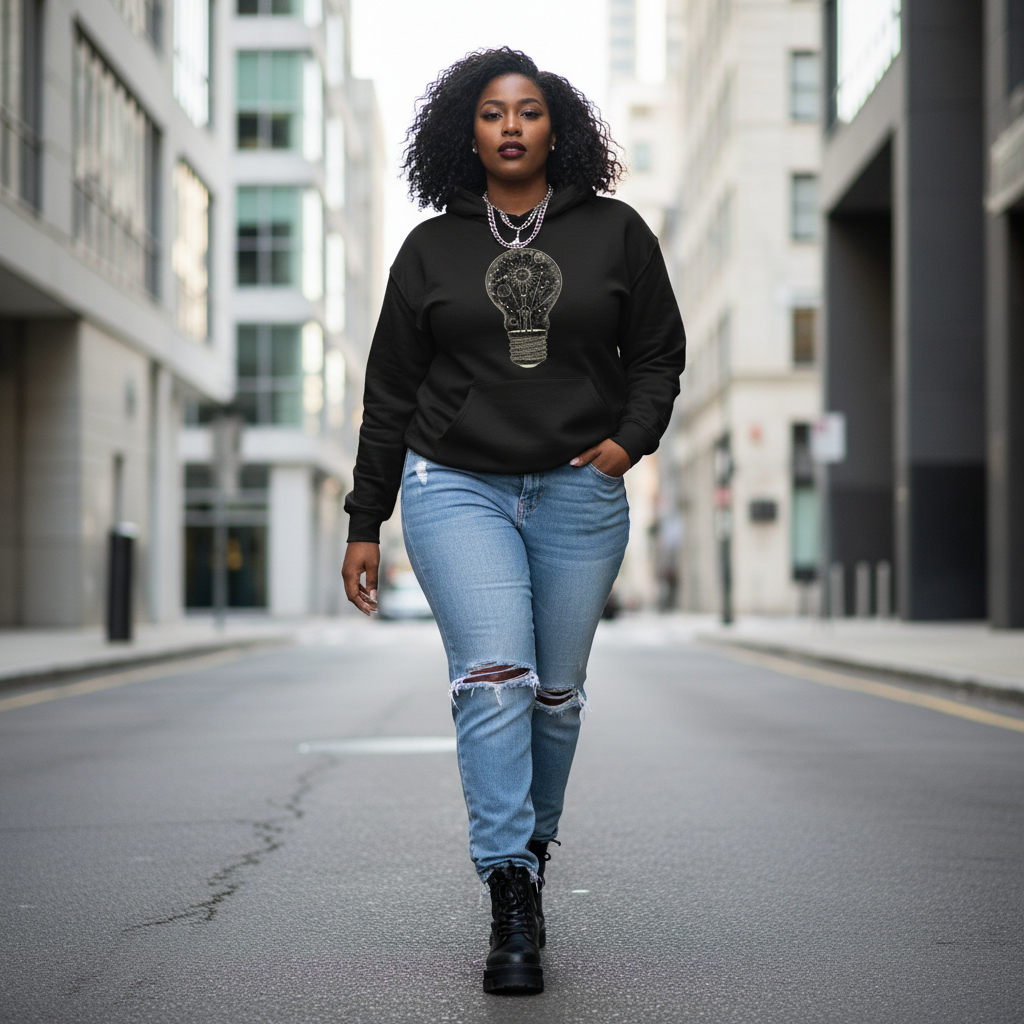 SPARK | Celestial Lightbulb Hoodie