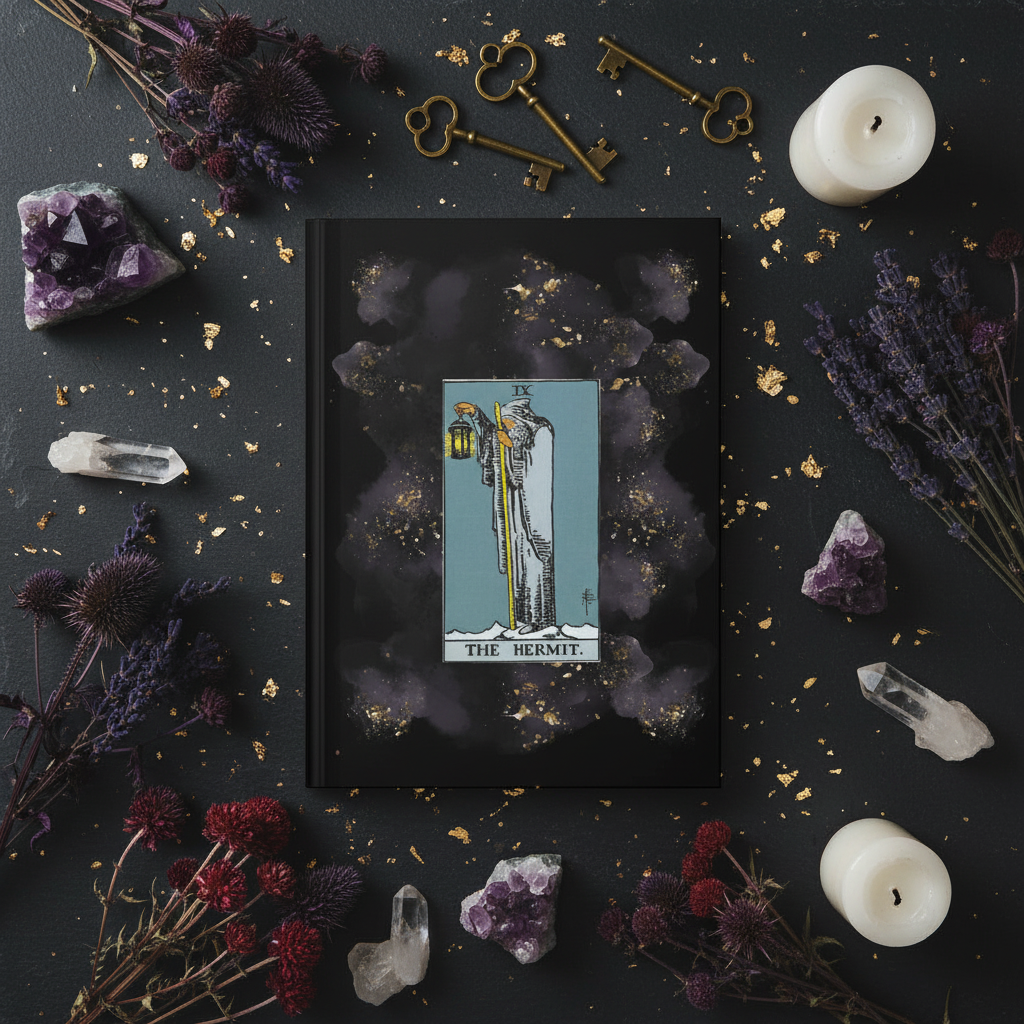 The Hermit Tarot Card Journal | Manifesting Journal