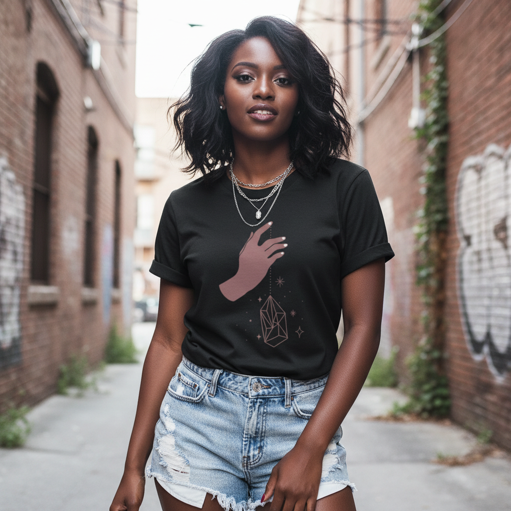 MAGICK | Black Girl Magic Fitted T-Shirt