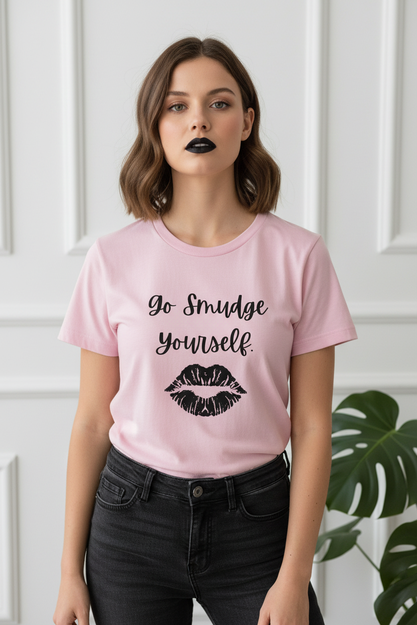 SMUDGE | Go Smudge Yourself Women's Fitted Tee