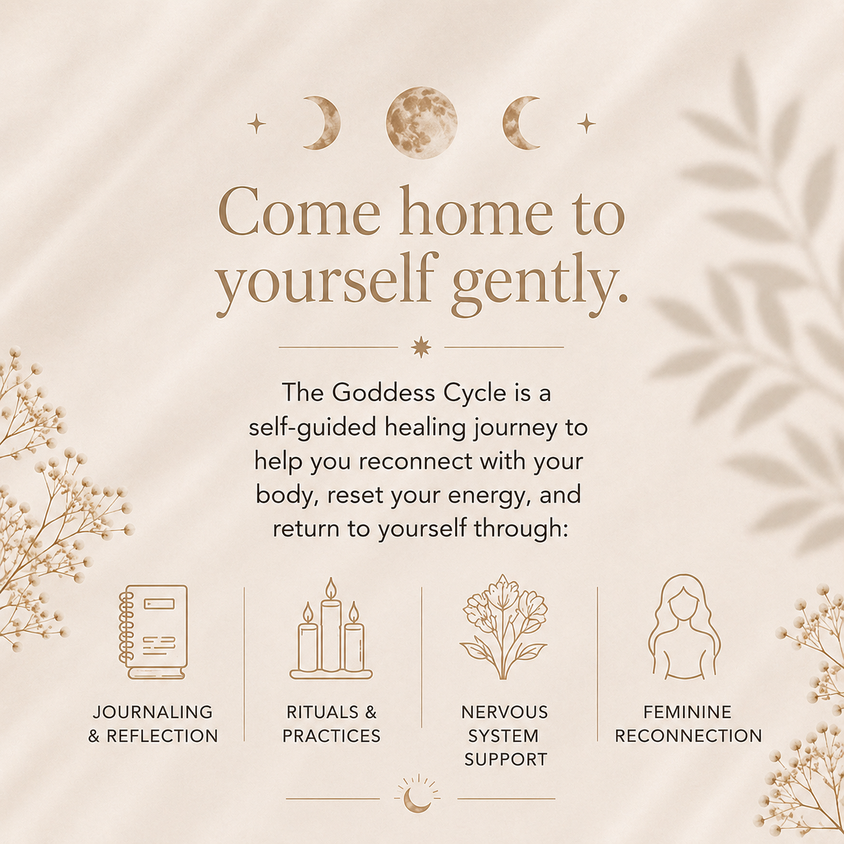 The Goddess Cycle: A Guided Healing &amp; Embodiment Journey for Spiritually Sensitive Women