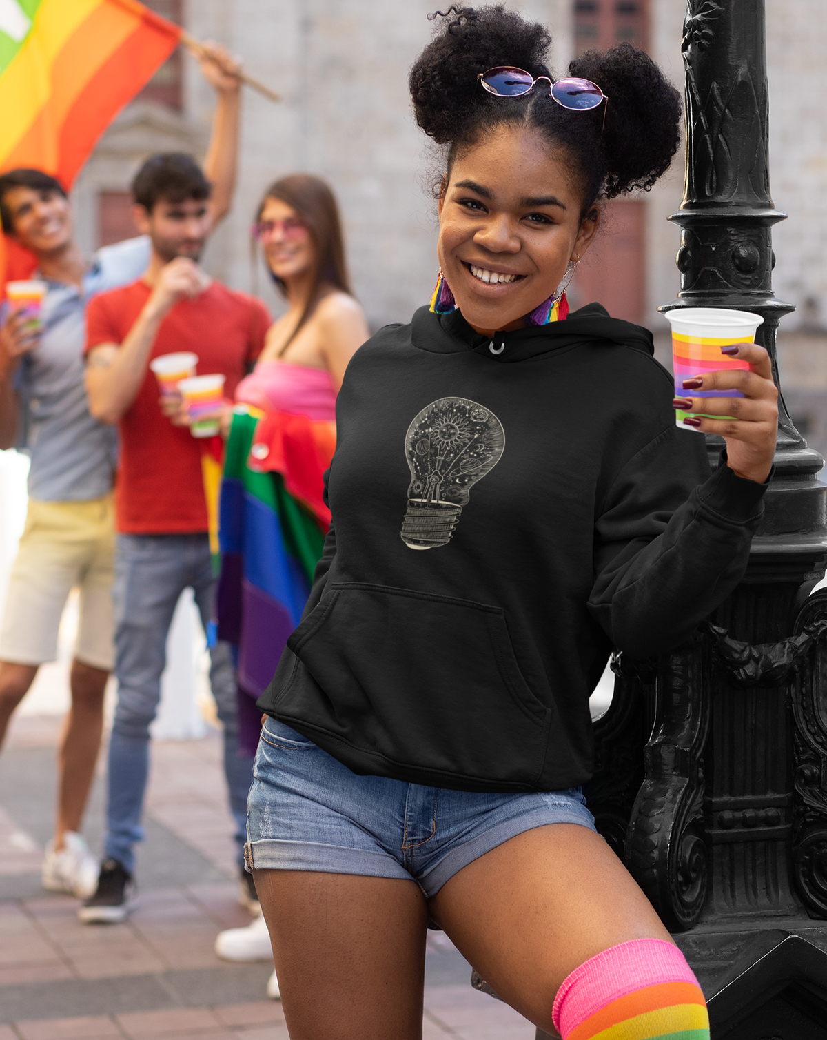 SPARK | Celestial Lightbulb Sweatshirt