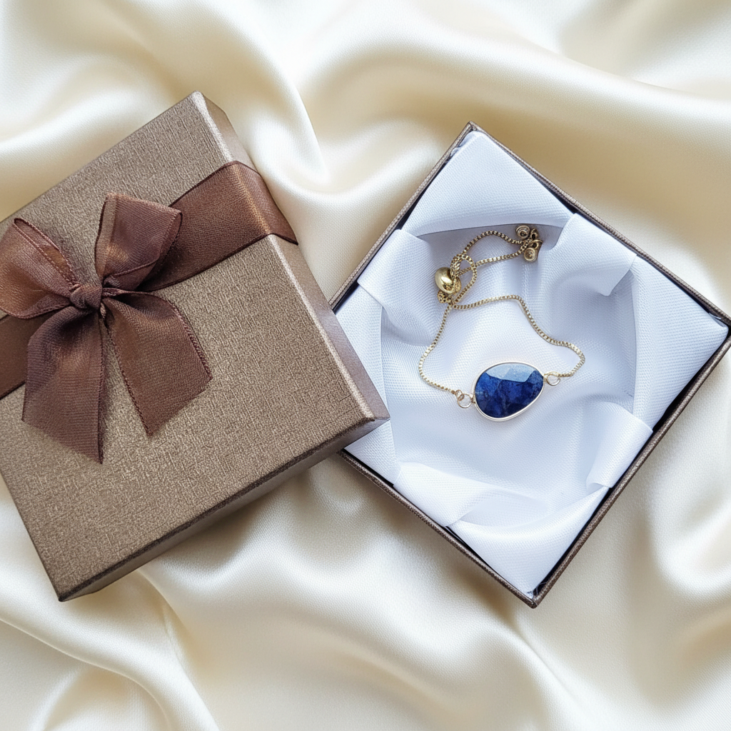 LAPIS LAZULI | 14k Gold Tennis Bracelet