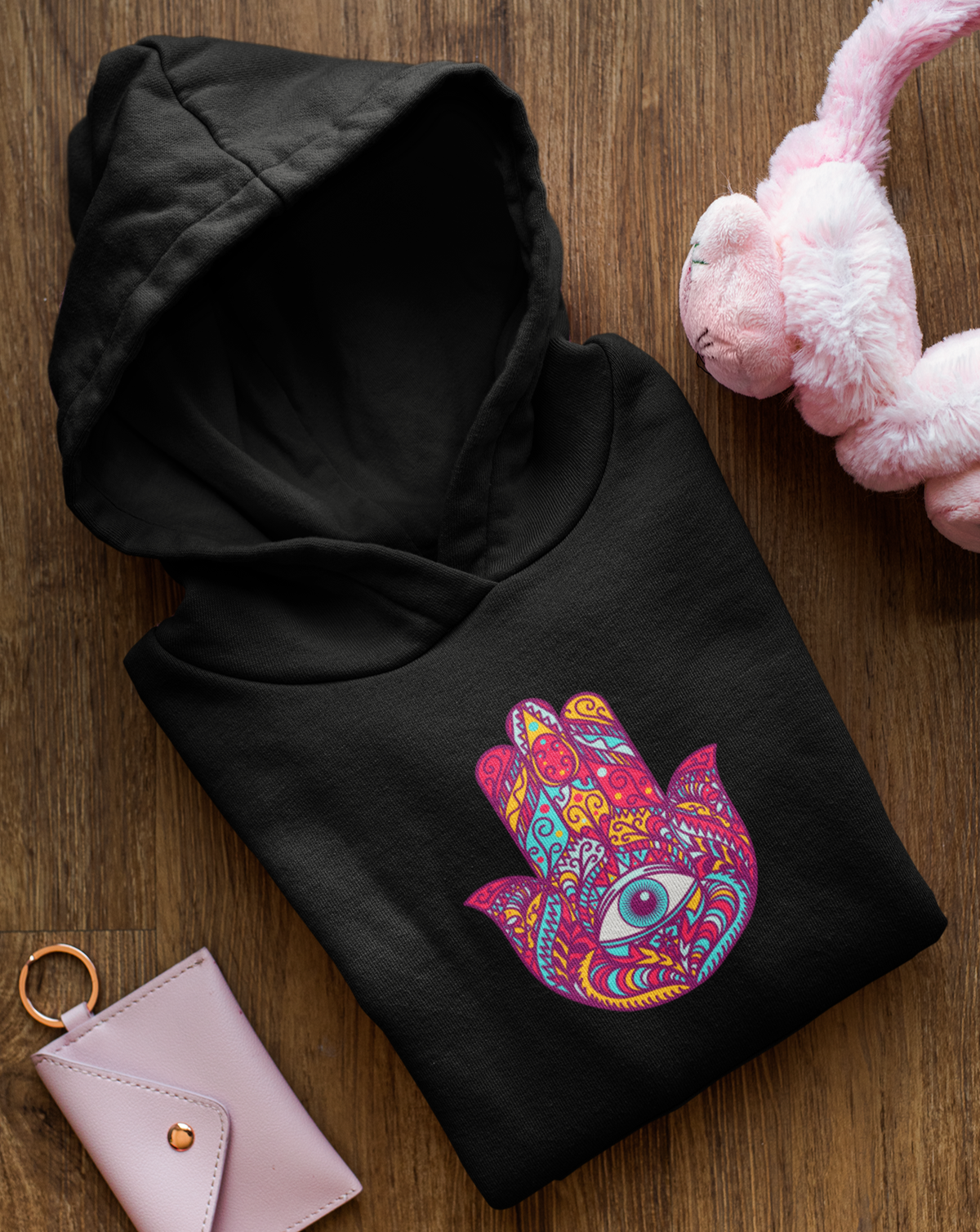 HAMSA | Evil Eye Sweatshirt Plush Hoodie