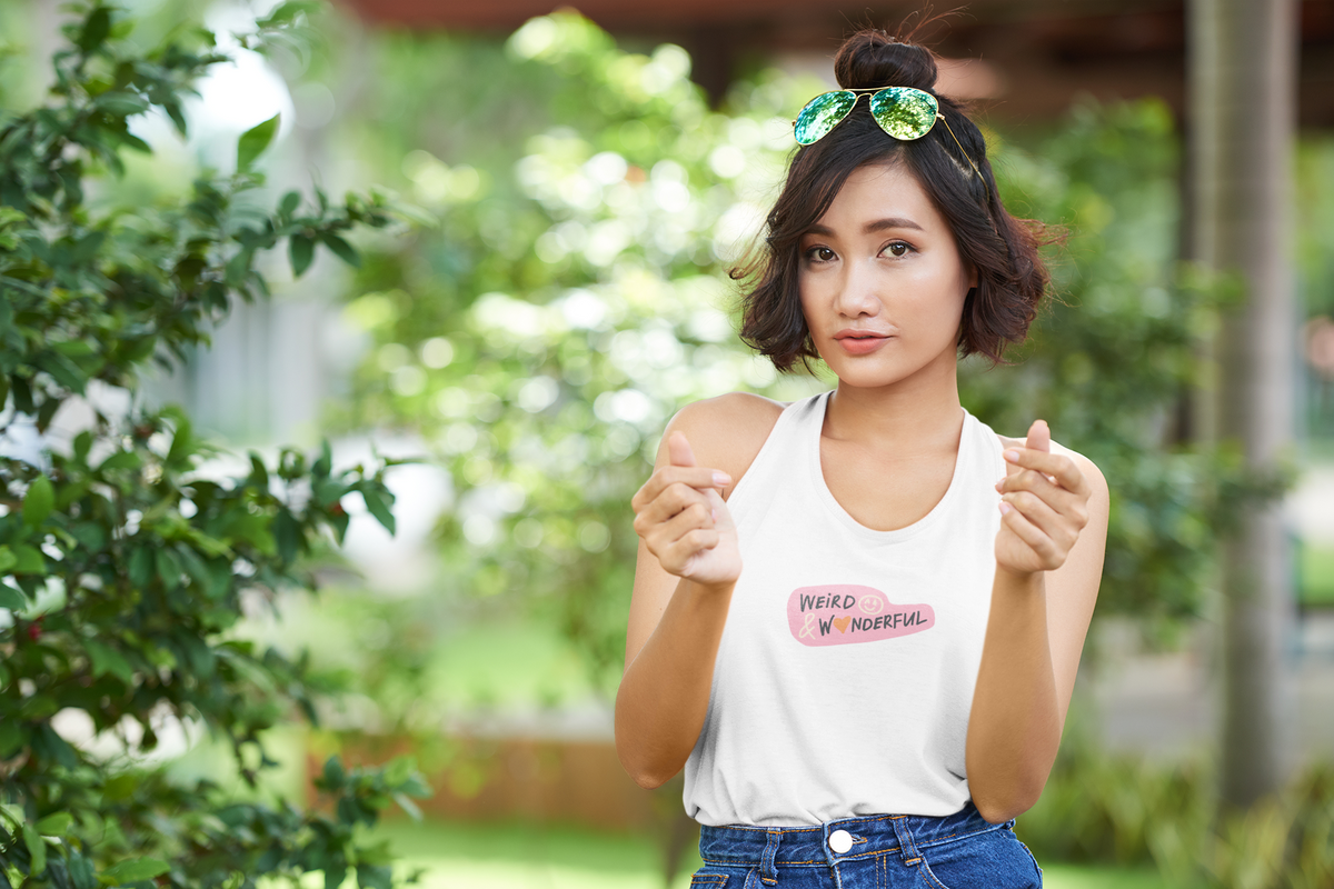 Weird &amp; Wonderful | Women&#39;s Racerback Yoga Tank Top