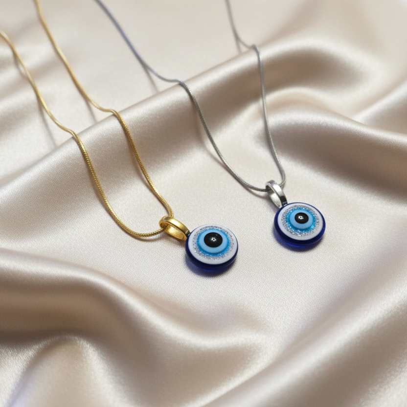 Nazar Evil Eye Necklace | Minimalist Spiritual Jewelry