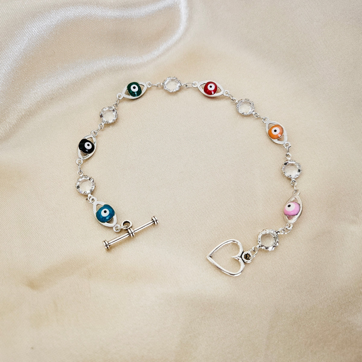 Evil Eye | Sterling Silver Evil Eye Bracelet