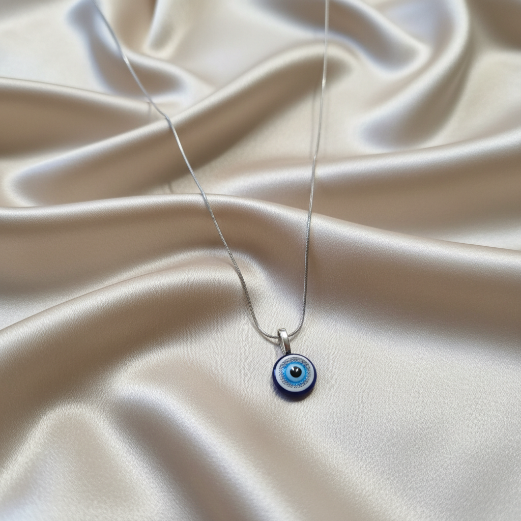 Nazar Evil Eye Necklace | Minimalist Spiritual Jewelry