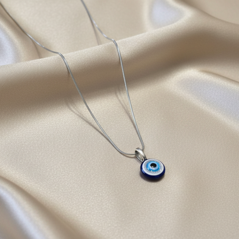 Nazar Evil Eye Necklace | Minimalist Spiritual Jewelry