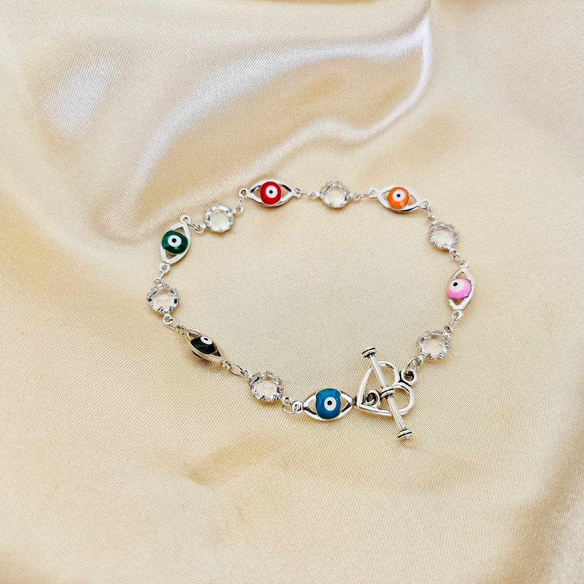 Evil Eye | Sterling Silver Evil Eye Bracelet