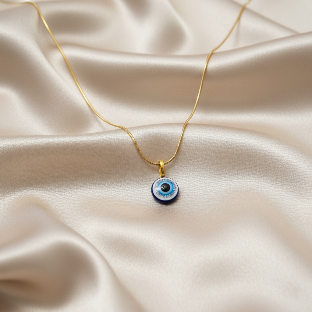 Nazar Evil Eye Necklace | Minimalist Spiritual Jewelry