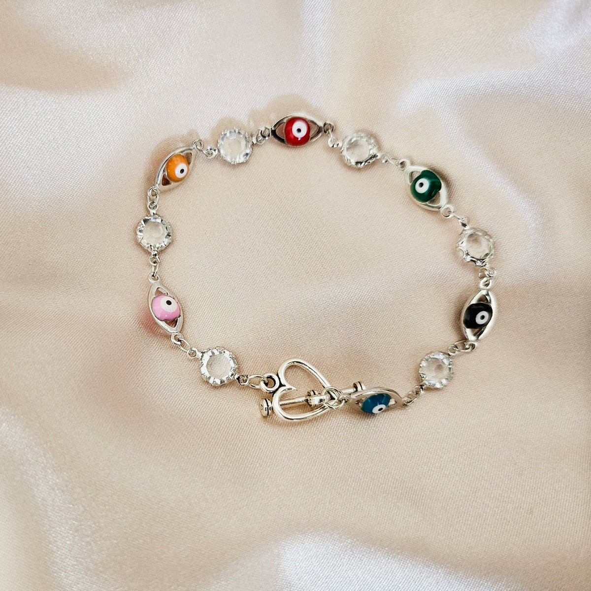 Evil Eye | Sterling Silver Evil Eye Bracelet