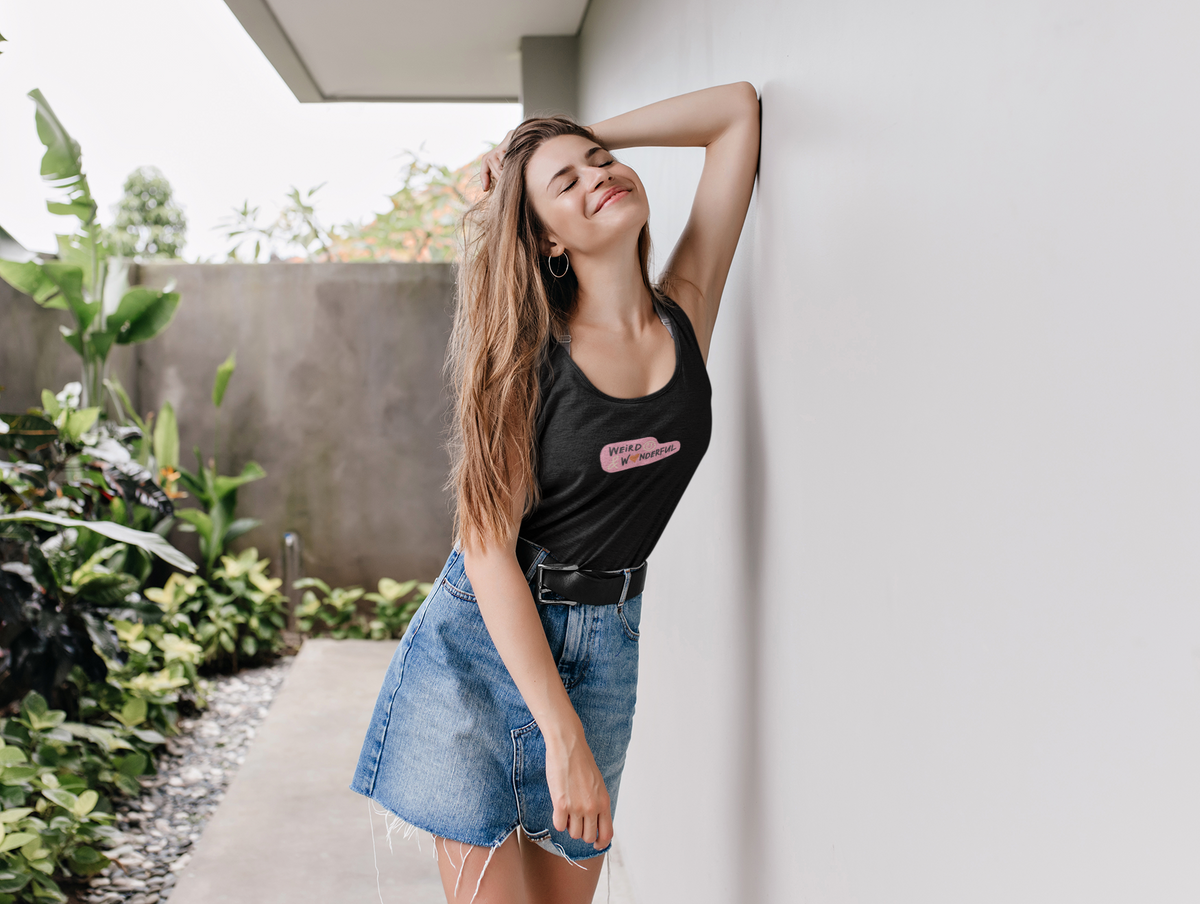 Weird &amp; Wonderful | Women&#39;s Racerback Yoga Tank Top