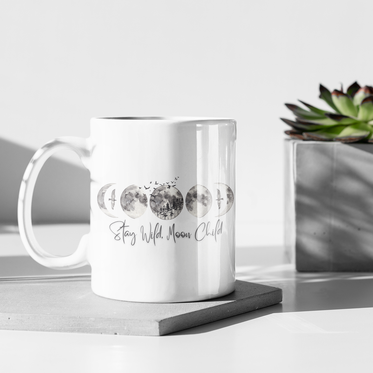 Stay Wild, Moon Child | Celestial Tea &amp; Coffee Mug
