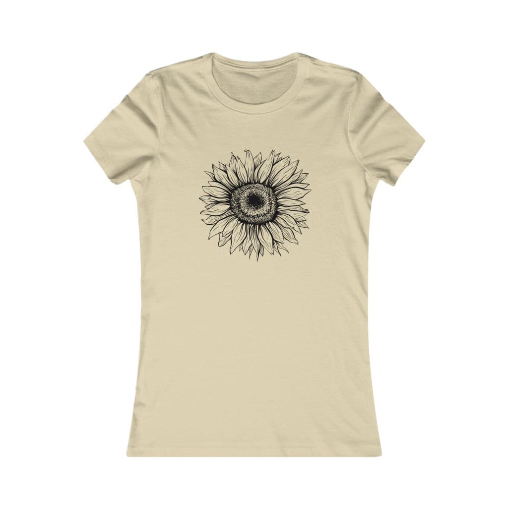 SUNFLOWER | Floral Shirt for Women | Fitted Spiritual Tee