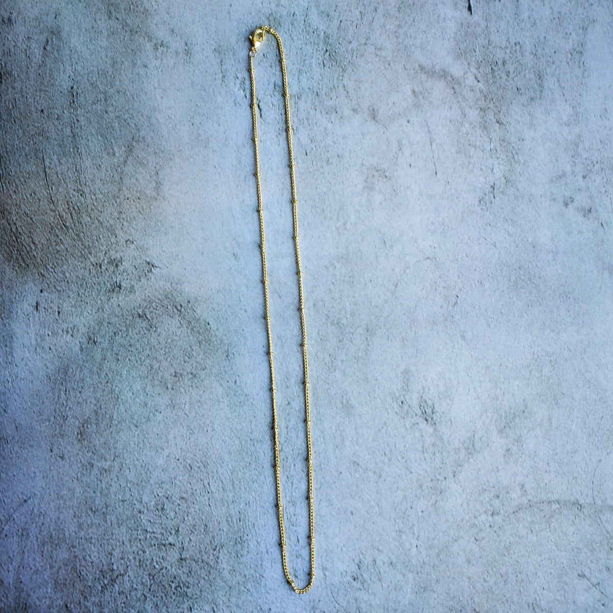 SATELLITE | 14K Gold Satellite Chain Necklace