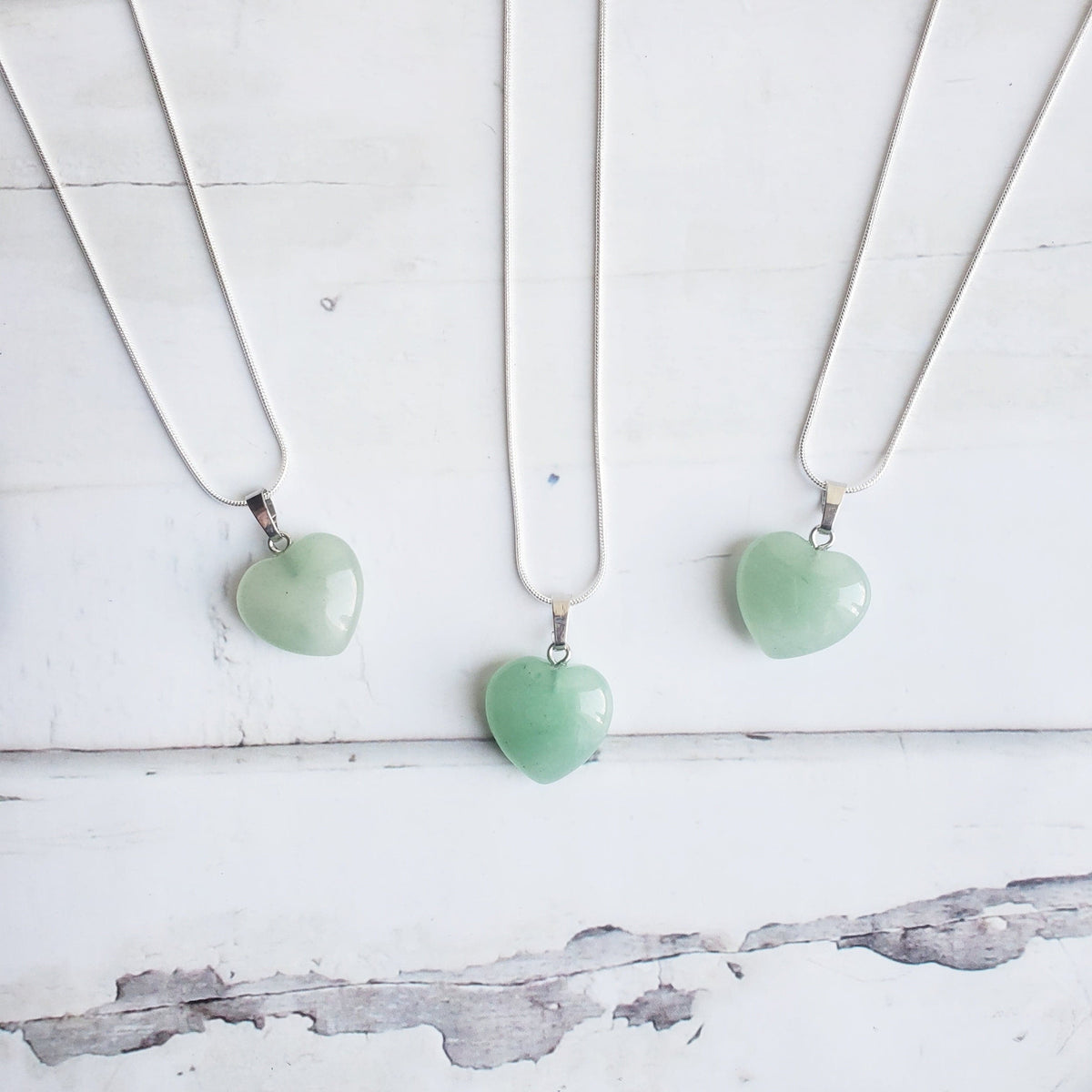 AVENTURINE | Sterling Silver Crystal Necklace