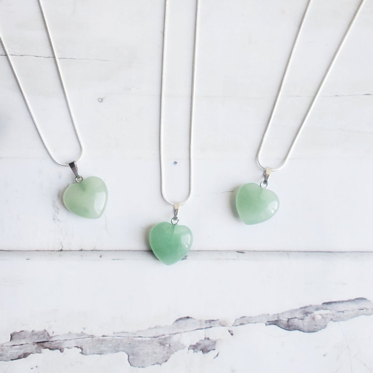 AVENTURINE | Sterling Silver Crystal Necklace