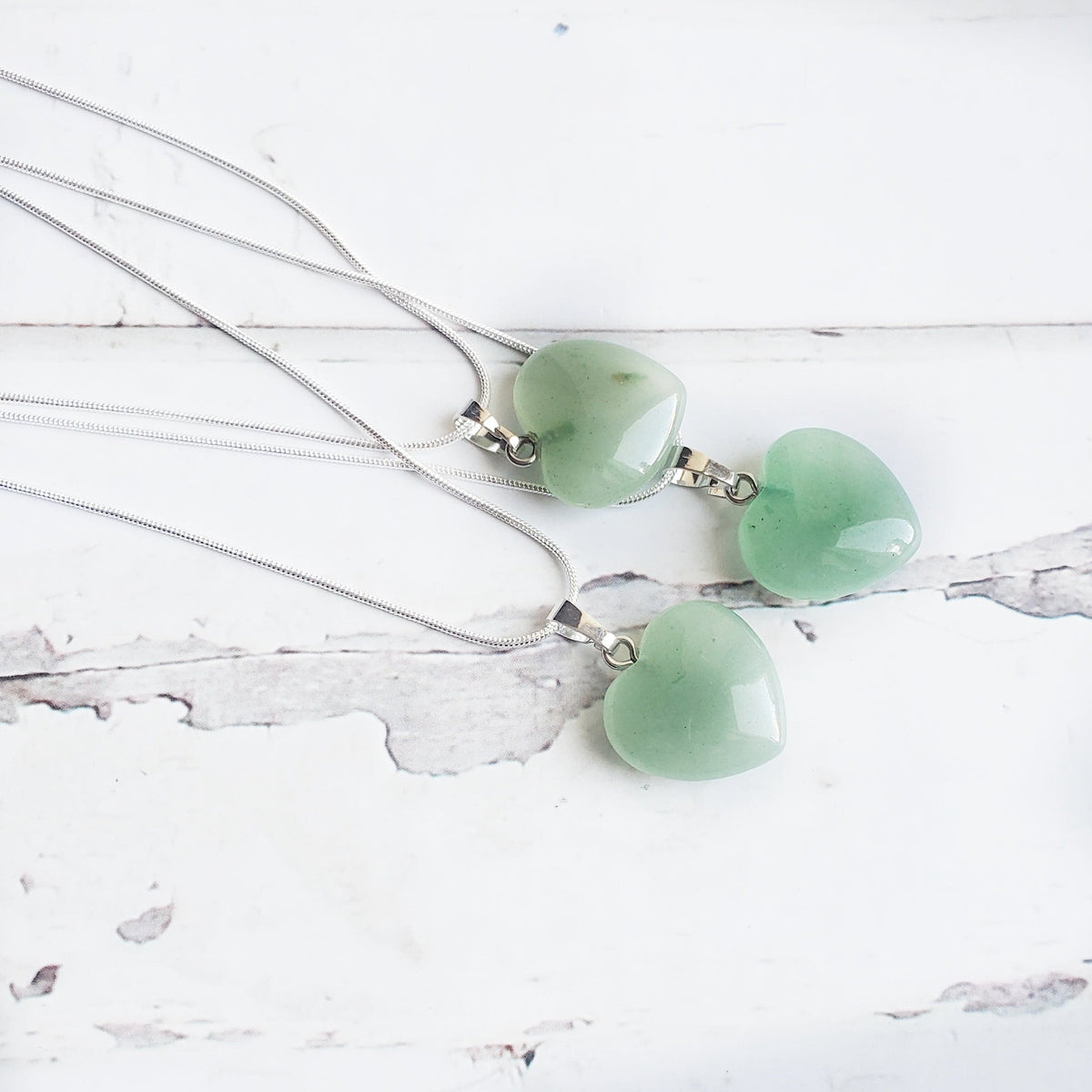 AVENTURINE | Sterling Silver Crystal Necklace