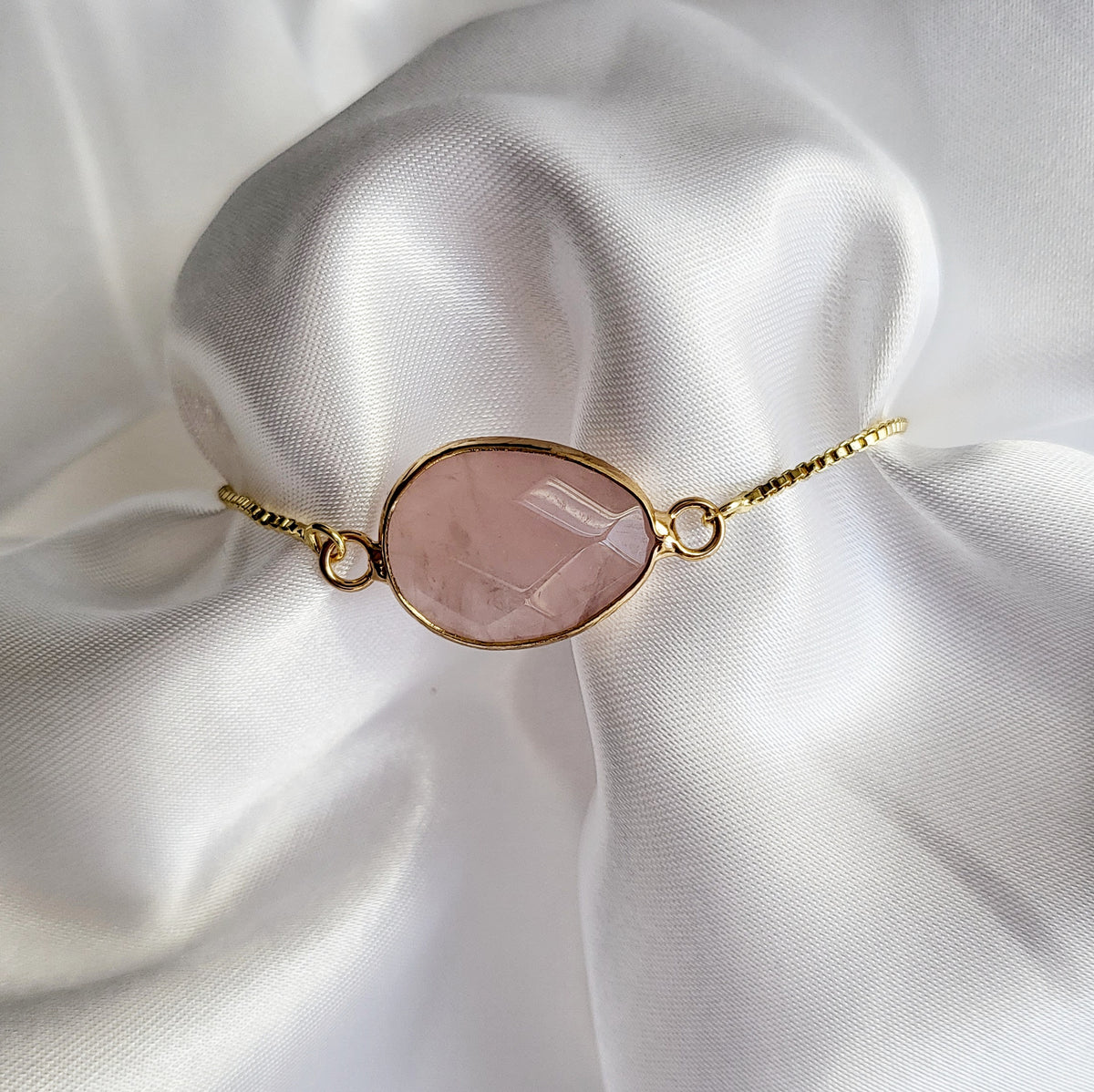 APHRODITE | Rose Quartz Crystal Jewelry Set