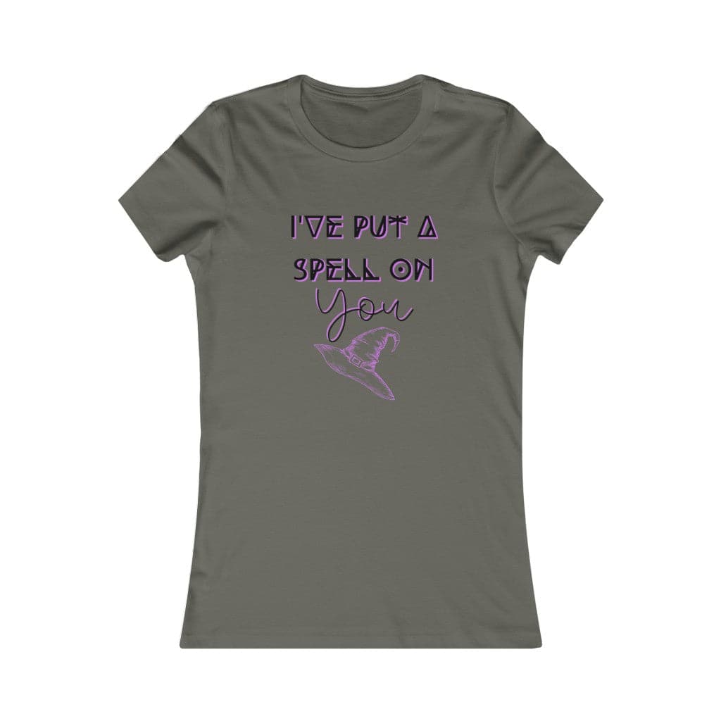 I've Put a Spell on You | Witchy Aesthetic Fitted Tee | Tarot Card Shirt | Magic Lover T-Shirt | Pagan Gift for Her